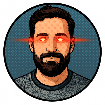 Avatar with laser eyes